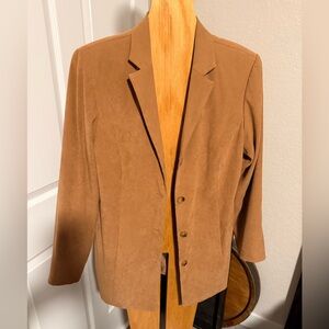 Norm Thompson Camel Blazer